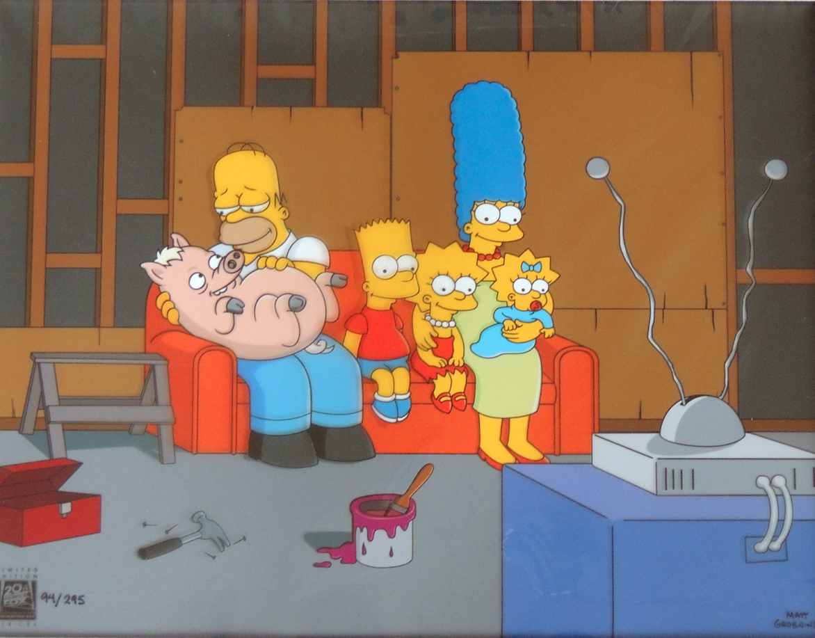 Galeria ArtCatto em Loulé Algarve The Simpsons, by 20th Cent. Fox