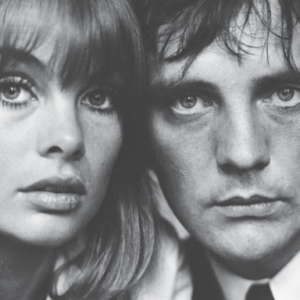 Jean Shrimpton with Terence Stamp