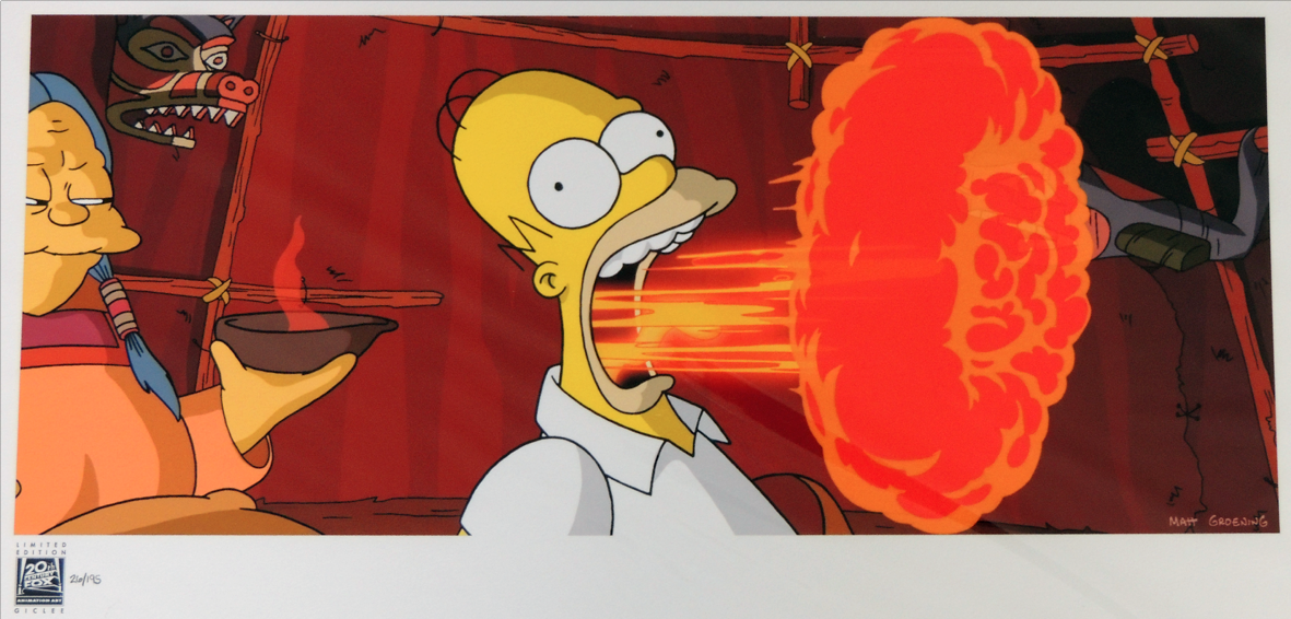 Galeria ArtCatto em Loulé Algarve The Simpsons, by 20th Cent. Fox