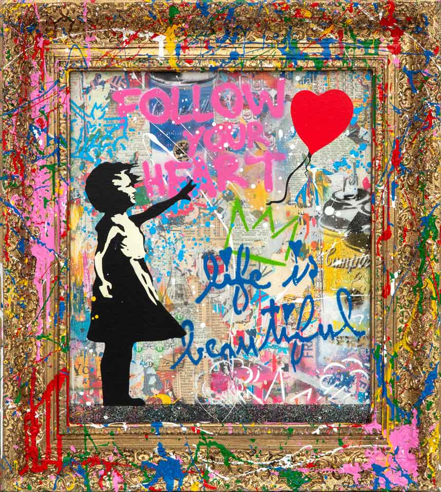 Mr Brainwash ArtCatto Gallery in Loulé Algarve