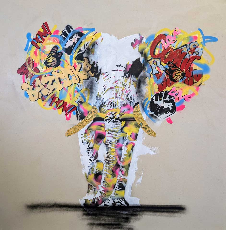 Dom Pattinson ArtCatto Gallery in Loulé Algarve