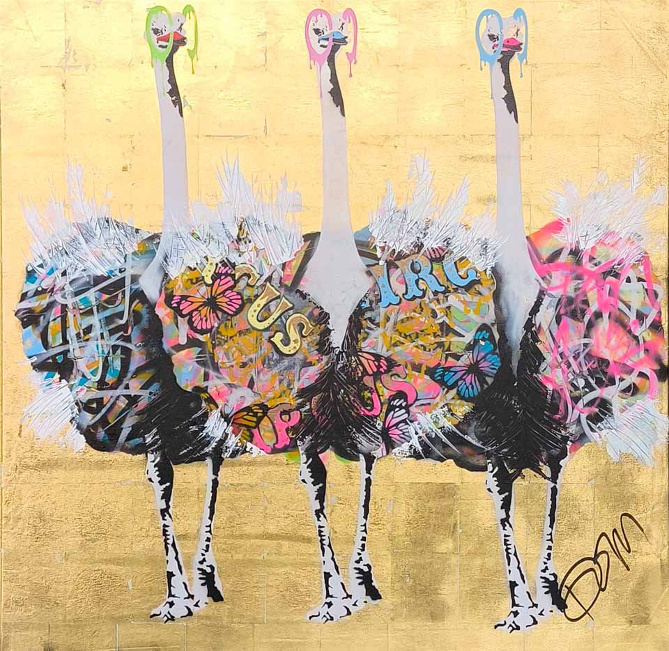 Dom Pattinson ArtCatto Gallery in Loulé Algarve