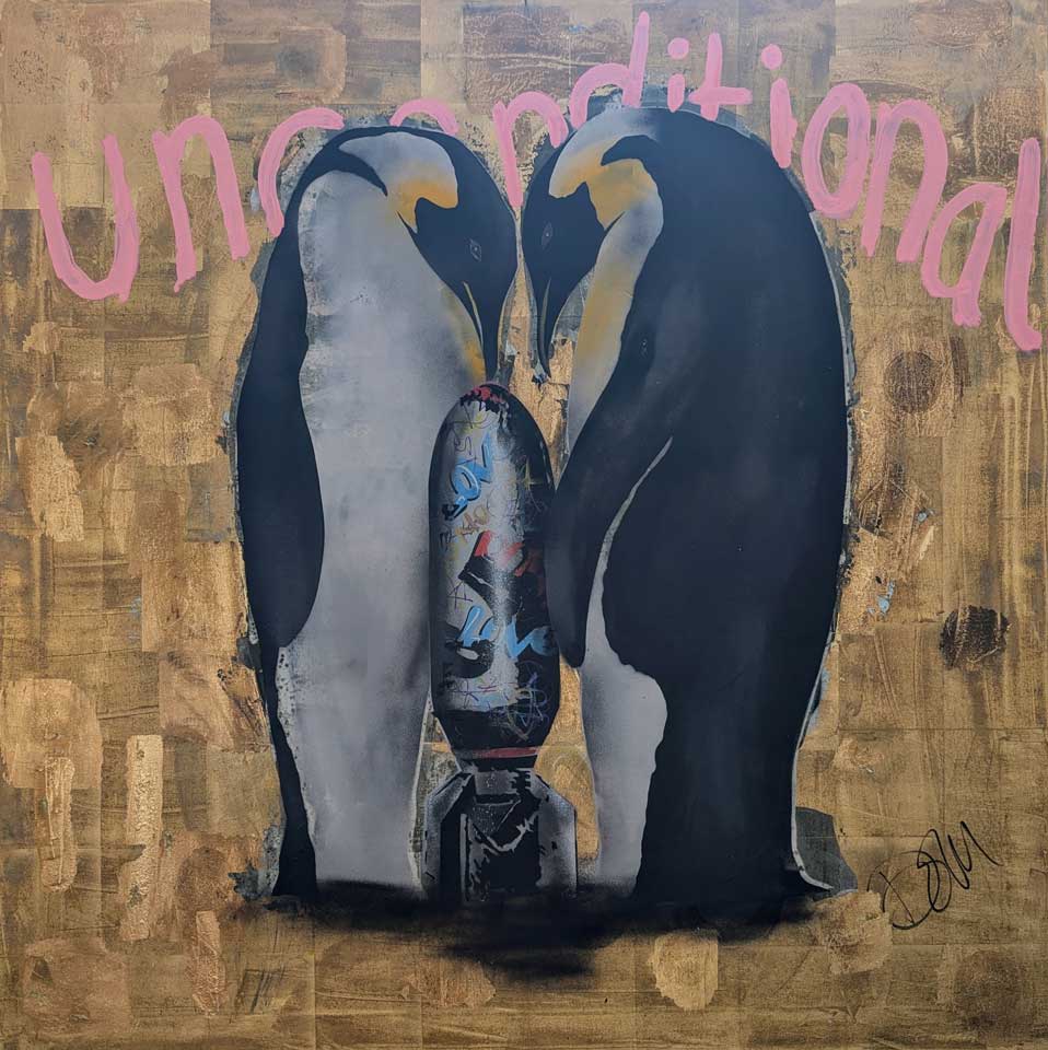 Dom Pattinson ArtCatto Gallery in Loulé Algarve