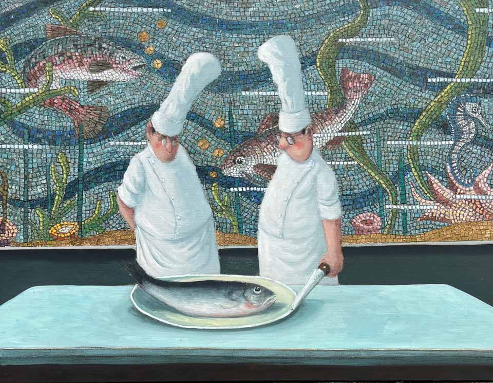 Thomas Bossard ArtCatto Gallery in Loulé Algarve
