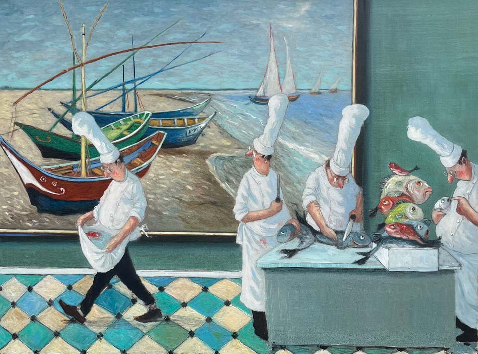 Thomas Bossard ArtCatto Gallery in Loulé Algarve