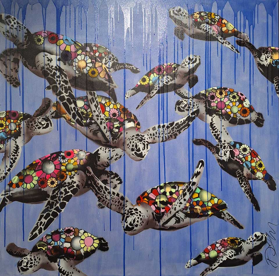 Dom Pattinson ArtCatto Gallery in Loulé Algarve