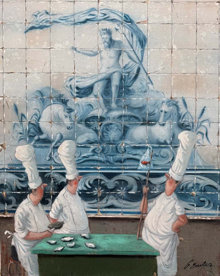 Thomas Bossard ArtCatto Gallery in Loulé Algarve