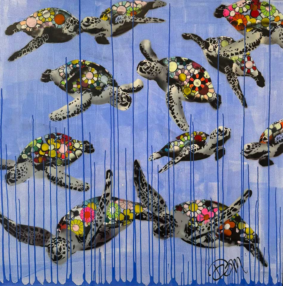 Dom Pattinson ArtCatto Gallery in Loulé Algarve