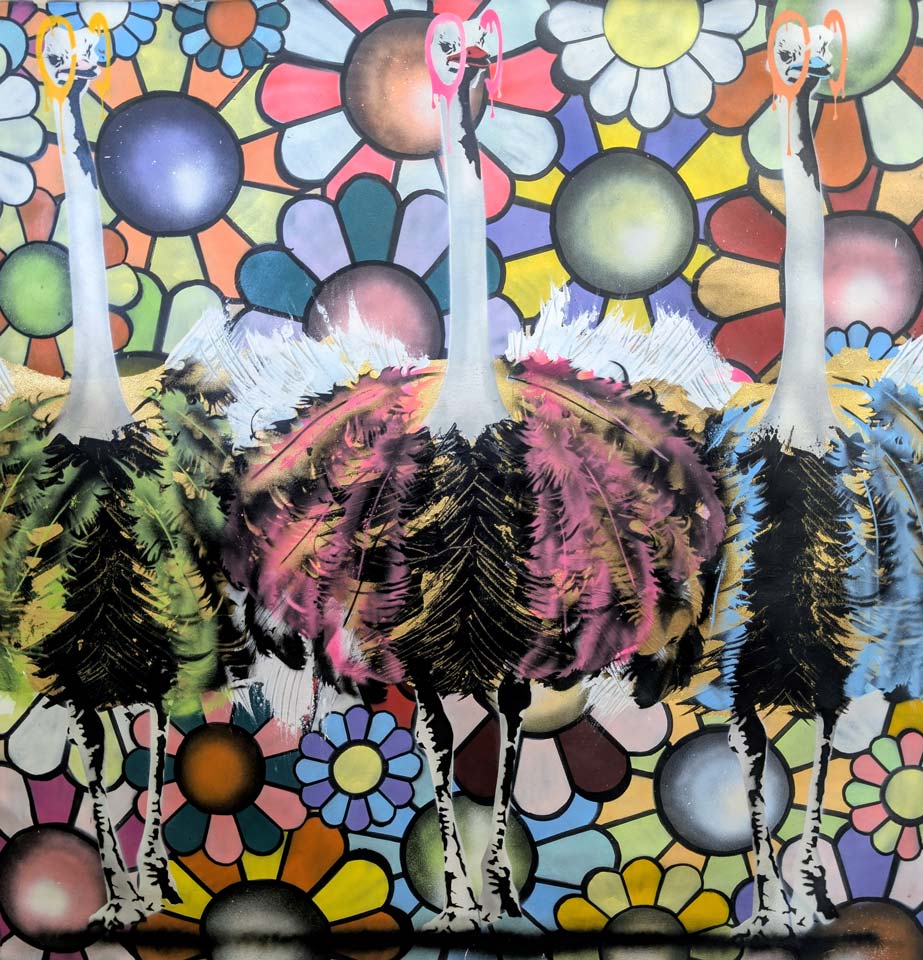Dom Pattinson ArtCatto Gallery in Loulé Algarve
