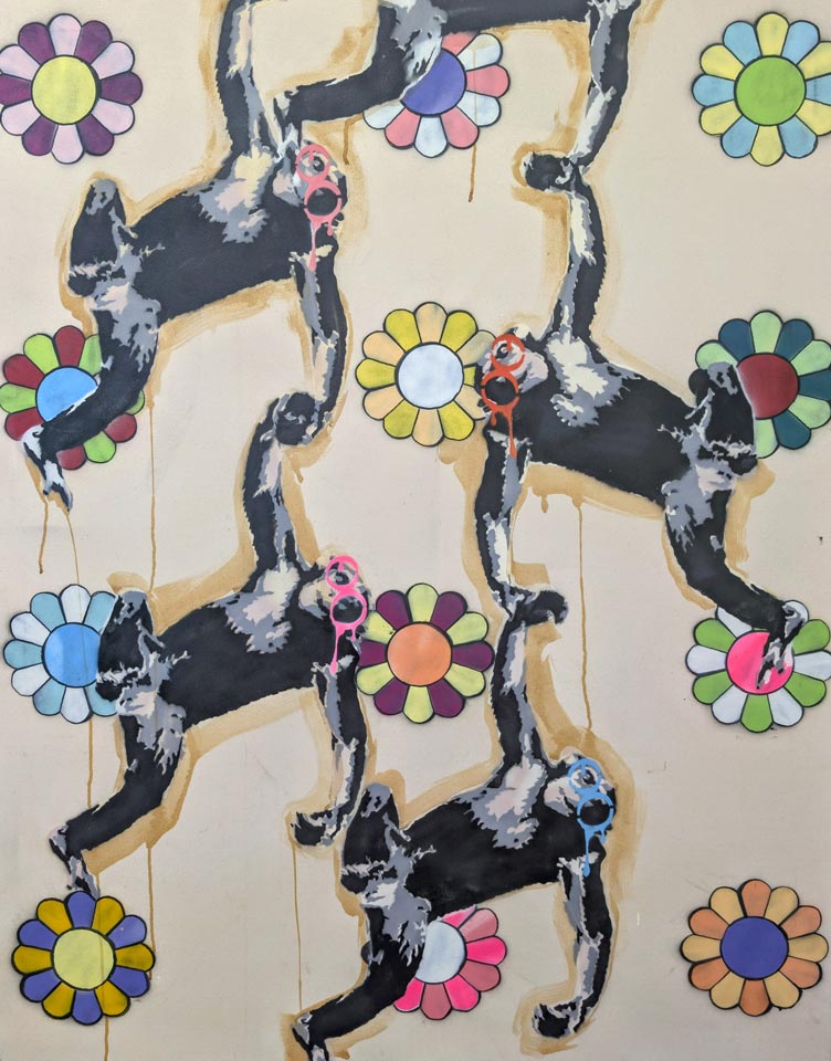 Dom Pattinson ArtCatto Gallery in Loulé Algarve