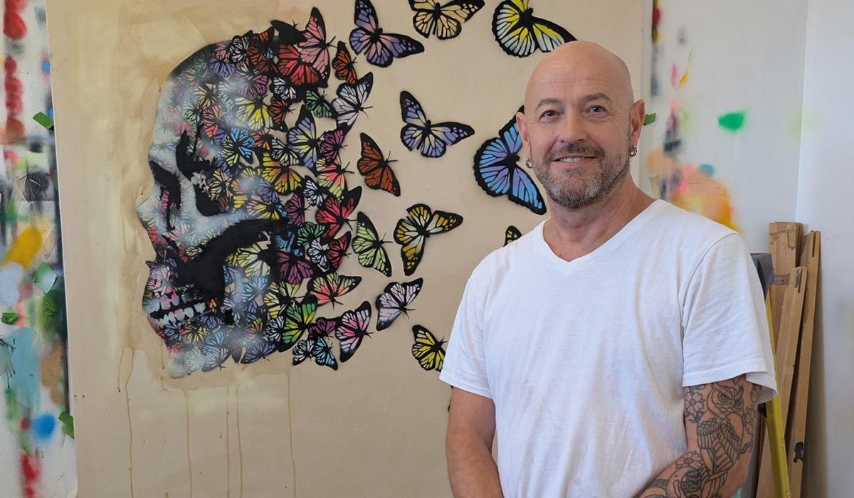 Dom Pattinson ArtCatto Gallery in Loulé Algarve